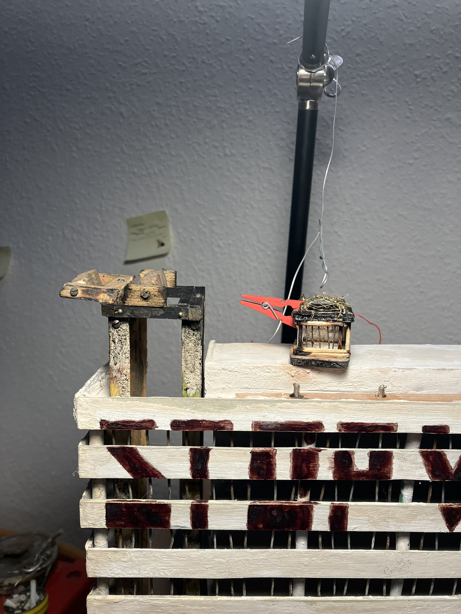 Building the mechanism for the elevator
